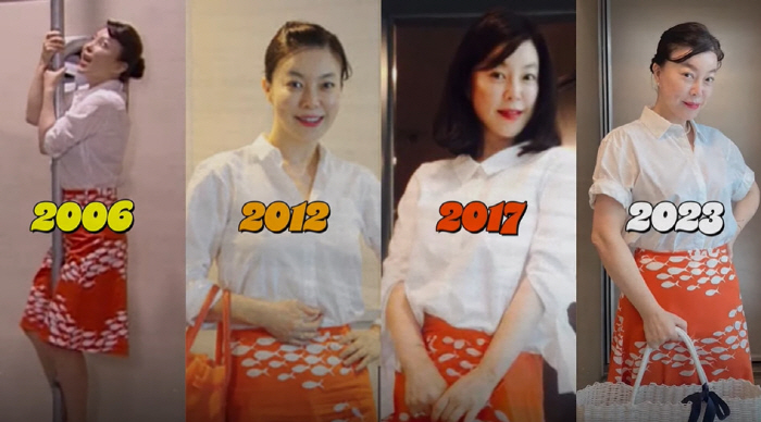 ''63-year-old' Choi Hwa-jung lost 2kg by eating a new way of getting dressed 25 years ago'