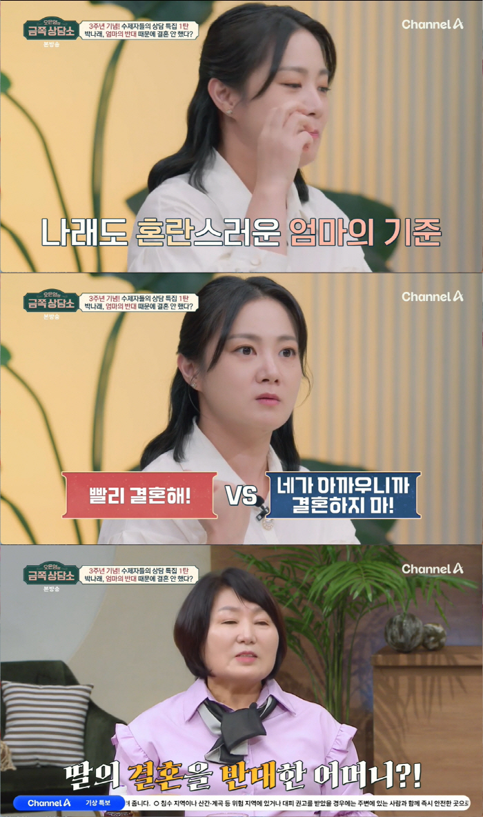 Park Narae 'I'm against all my daughter's marriage..I've seen your boyfriend, but he's not a marriage partner.'