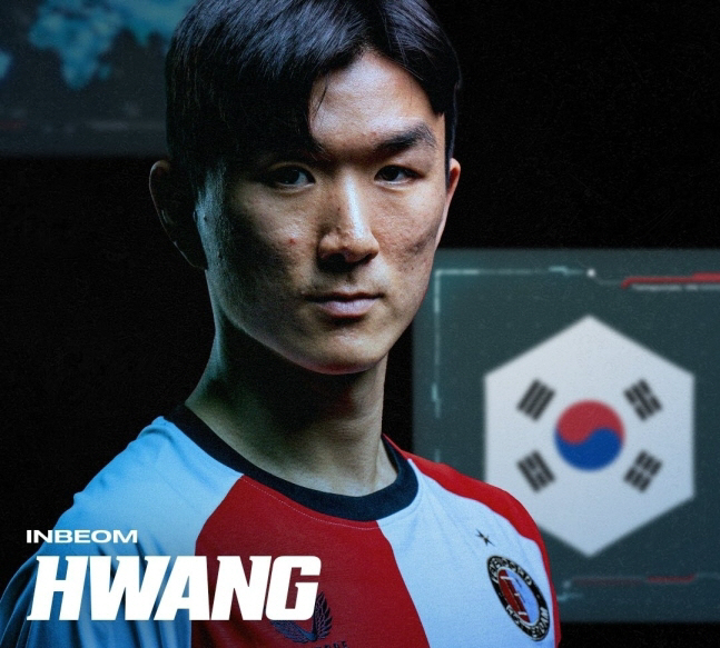 'Feyenoord debut on his birthday'Hwang In-beom, full-time  exclusive kicker  highest rating...Team lost 0-4 to Leverkusen