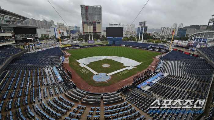 'Hard manager Kang In-kwon's dismissal'Nc of the storm will take a day off and cancel the rain against Lotte on the 20th'Following' 