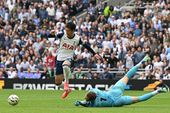 'A loss in the 22nd second of the first half. Is this for real?' Coach Postecoglou was saved well and 'Suddenly frustrated'Son Heung-min AS→'Johnson's come-from-behind goal'Boy'