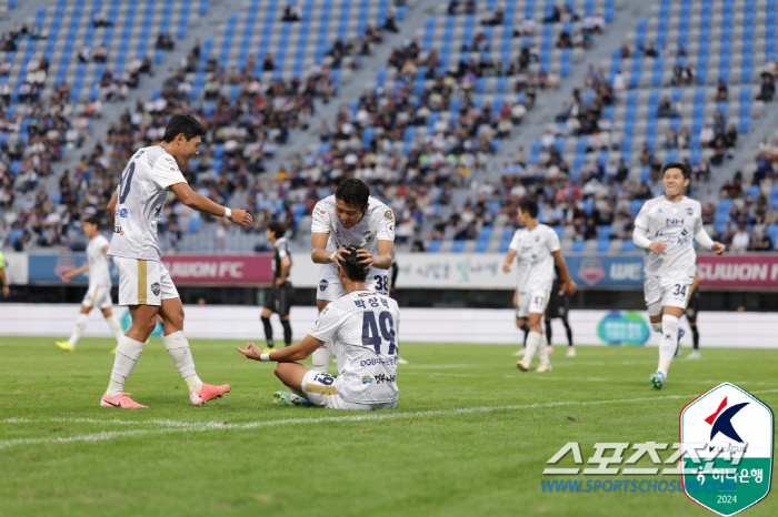 'Violent struggle'Suwon FC,'Lee Dong-kyung 1 goal 1AS'2-4 defeat to Gimcheon'2 consecutive losses'...Gimcheon won 2 consecutive games '2nd place'