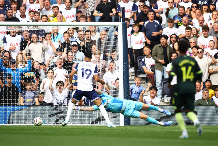 'Dear Park! Oh, it exploded!' 98 billion Solanke finally achieved his Tottenham debut goal, and excited teammates celebrated on social media