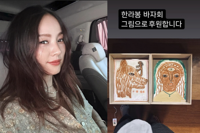 Lee Sang-soon ♥ Lee Hyo-ri, were you good at drawing...an artistic transformation