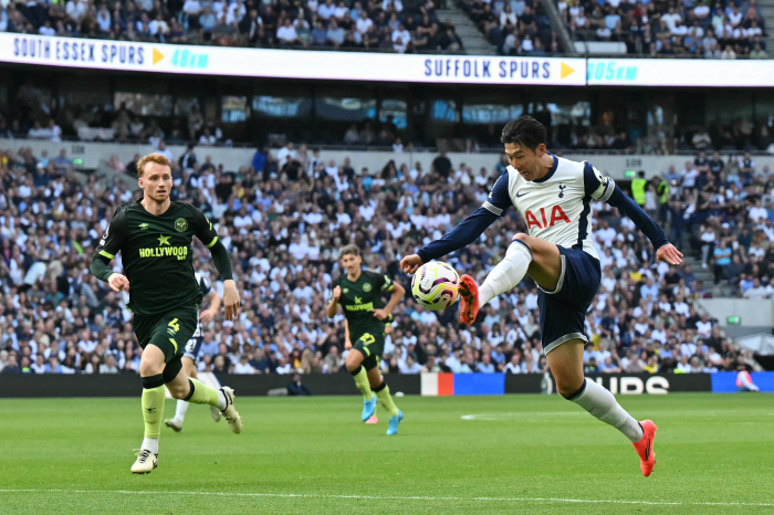 'Multi-help explosion  MOTM' Son Heung-min is crazy! It flew...Tottenham Wins 3-1 Over Brentford → Ranked 18th in EPL's All-Time Help