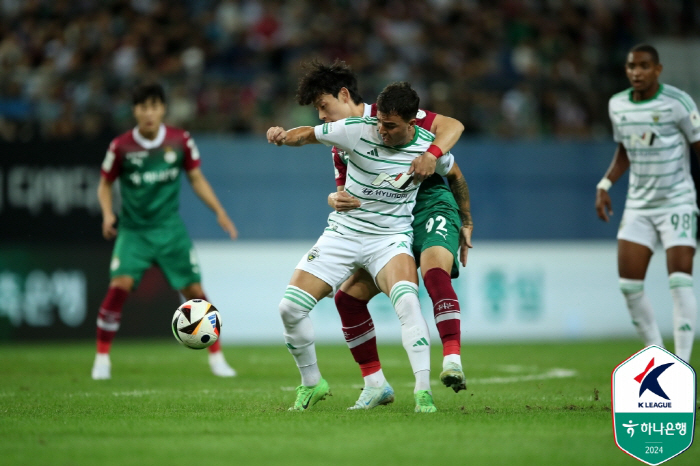 'No one laughed' Daejeon-Jeonbuk drew 0-0 after a fierce battle 