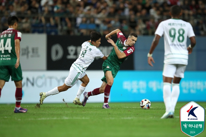 'No one laughed' Daejeon-Jeonbuk drew 0-0 after a fierce battle 