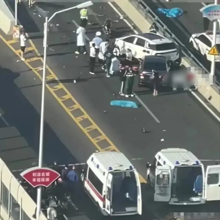 6 dead, dozens injured in major car accident on bridge to work