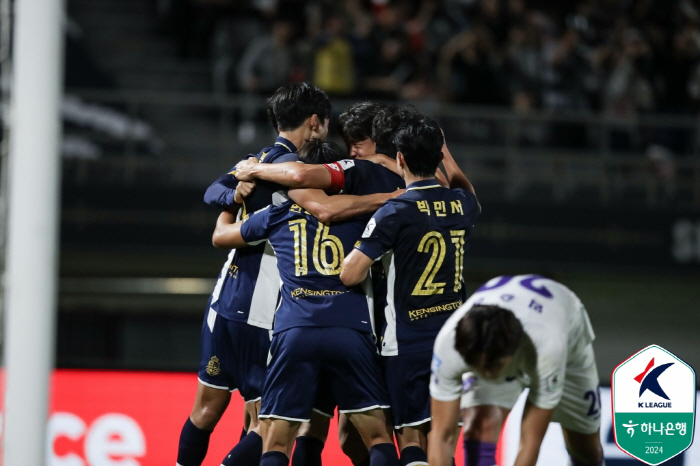 Lee In-jae's winning goal. E-Land won 1-0 over Anyang..6 points from the lead 'I see promotion'