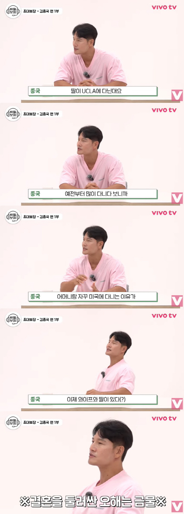 Kim Jong-kook admitted his hidden ♥LA wife 'My daughter graduated from UCLA this year' ('s sad news')