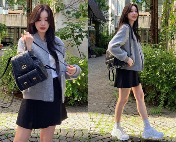 Kim Yu-na 'luxury D company' wrapped around ♥ Go Woo-rim..Super-mini angular beauty