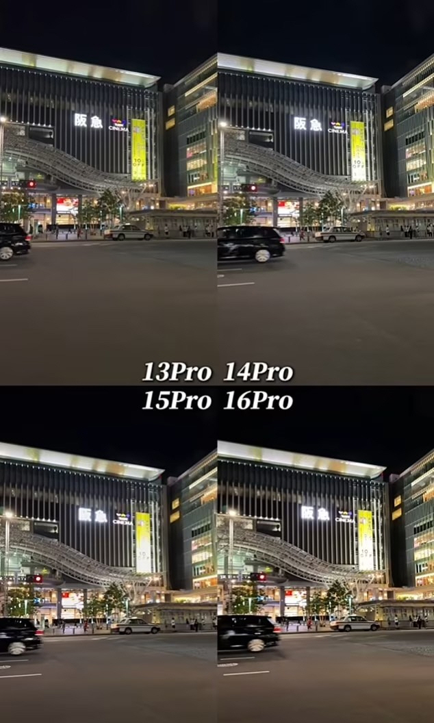 iPhone 13 Pro to 16 Pro 4 Model Video Comparison Revealed'Disappointed'