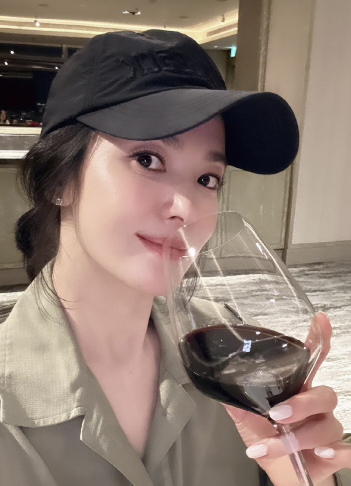 Song Hye-kyo, are you only eating this much..The 43-year-old actress's thorough self-care