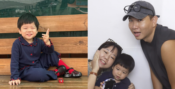 'Jason ♥' Hong Hyunhee's JUN BEOM, 3 year olds 'Fluttering'...Daycare center peppy 'admission look'