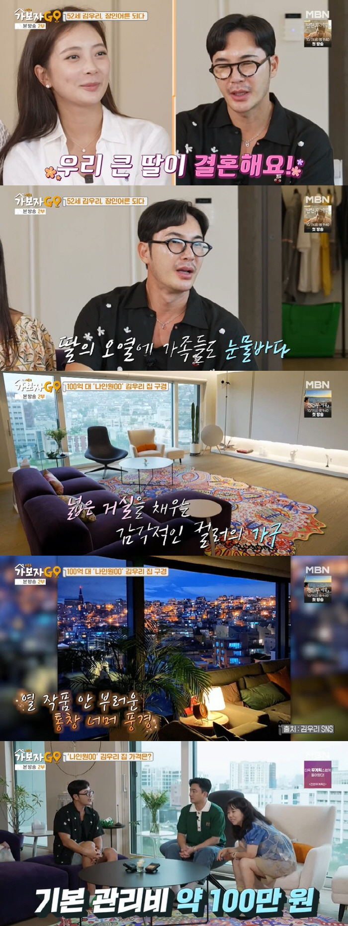 Kim Woo-ri unveils 10 billion luxury houses 'Toilet for each room, maintenance fee of 6 million won' ('Let's go 3') 