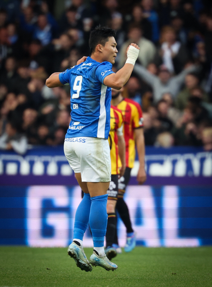 '97 minutes, I scored a theater goal and took off my clothes!' Super Joker Oh Hyun-kyu Becomes Genk's Hero for 7th consecutive win with amazing multi-goal