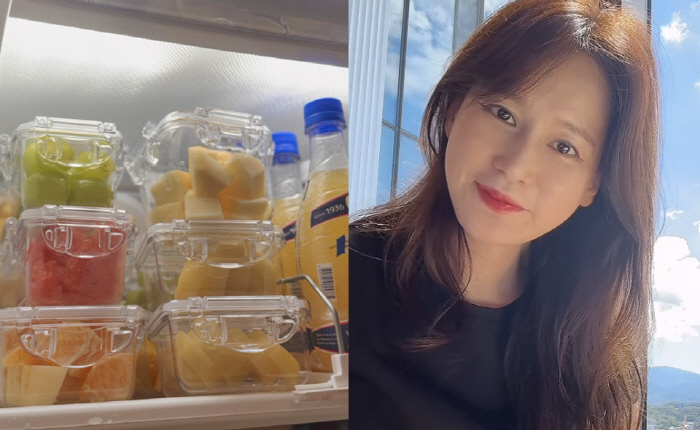 'Ahn Jung-hwan ♥' Lee Hye-won, who has a hard time, will be surprised too. 'Inside the refrigerator'...'Saturday is a housekeeping day'