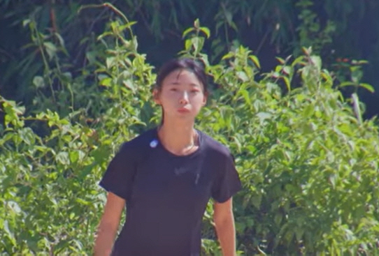 Karina in Athletics, Kim Min-ji, 'Physical100' Even if you run with the winner of the 男, your winning face is pretty ('Survival King')