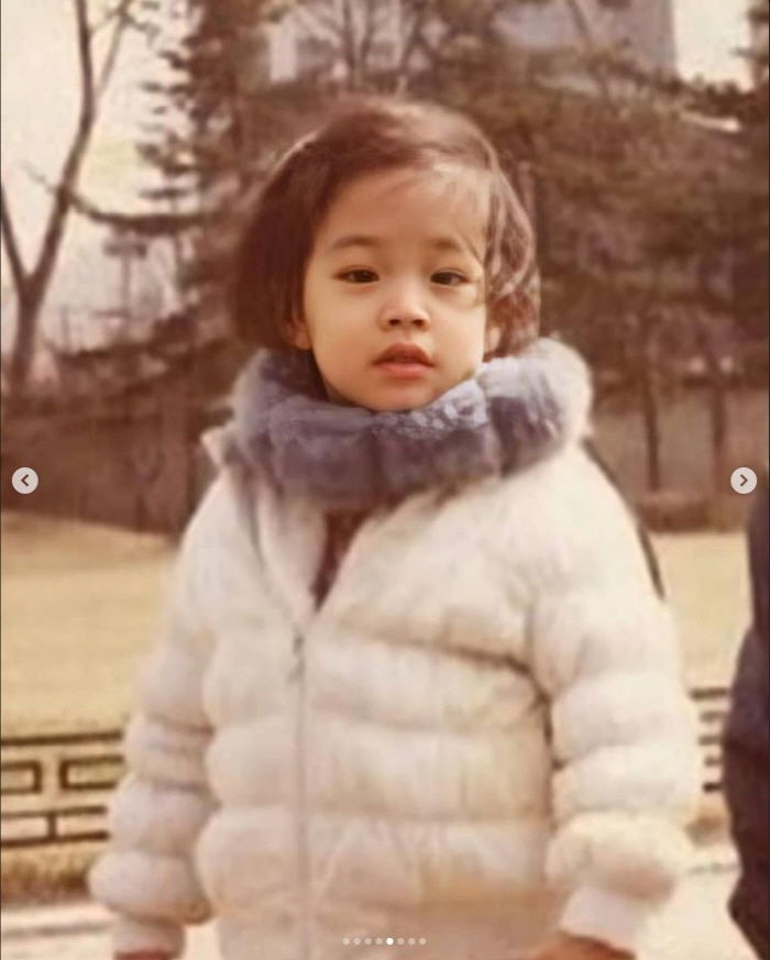 Lee Byung-hun ♥ Lee Min-jung's daughter Buddy, it must be a perfect doll. 'I'm going to see if she looks like me.'