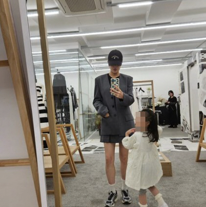 Doctor of Oriental Medicine ♥' Kang So-ra, did you have a hard time raising children..The thickness of her legs is the same as her 3-year-old daughter