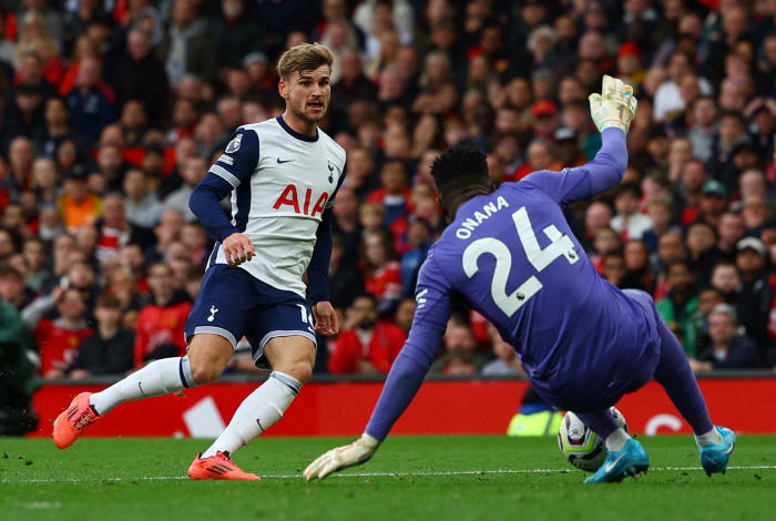 'EPL's best finisher'Captain Son, come back quickly! Even with a big win, I feel the 'Son Heung-min's absence' properly...'Sony pinch hitter'Werner, 2nd Big Chance Miss → Lowest score within the team