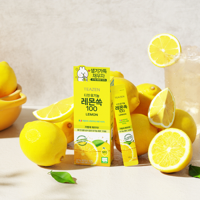 Tizen presents Sicilian lemon juice 'Organic lemon soup 100'