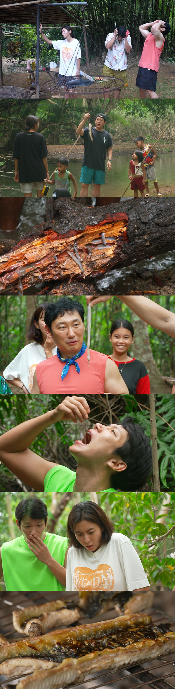 Eat worms? Kim Kyung-nam, wept at the tasting of Palawan nutrient tonic ('Jungle rice')