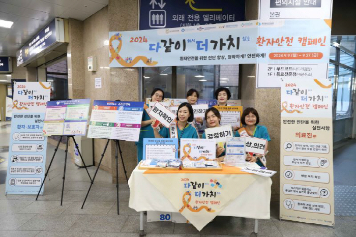 Gyeongsang National University Hospital, 'Together More Value' Completion of Patient Safety Campaign