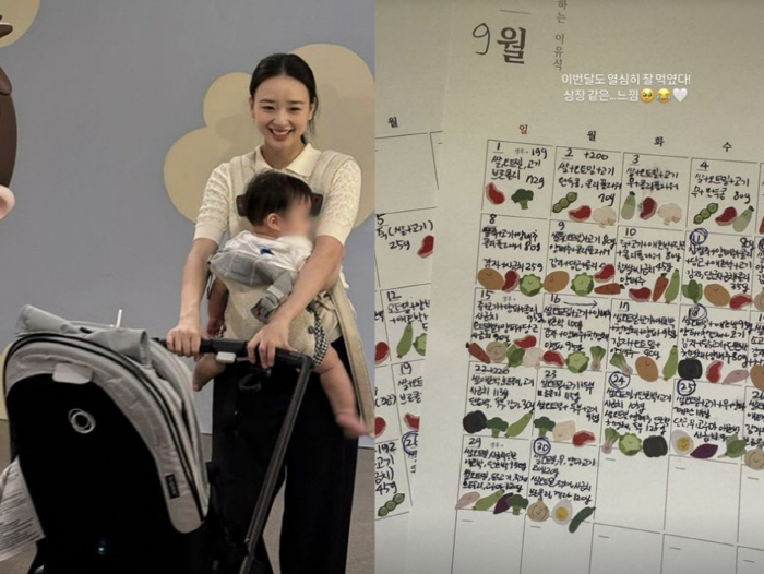 Son Yeon-jae's diet management is very sincere about raising children at the level of national representation 'Builders Mom'