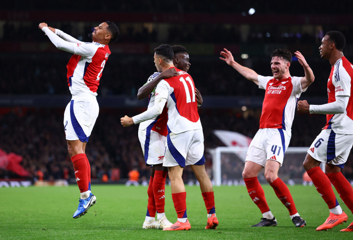  Arsenal win 2-0 over PSG! 'Full time' Lee Kang-in, it's a shame that no-turn shooting is done