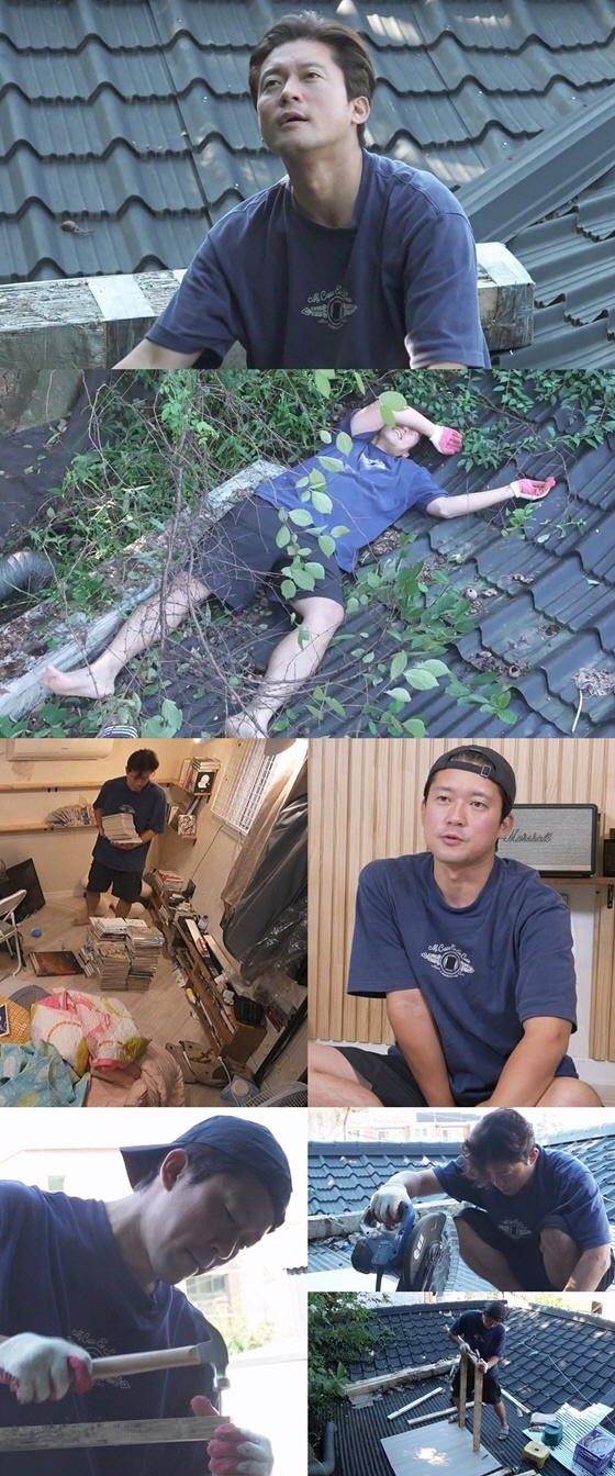 The roof of the house went up without hesitation! Kim Dae-ho's 'Cleaning War' (I Live Alone)