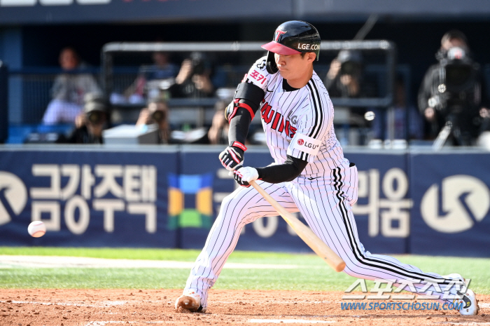 Catcher Jang Sung-woo 'A timely hit'...But LG couldn't eat it even if I fed it to him