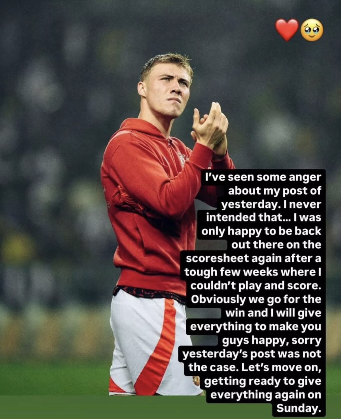 'First goal after return → Fan anger explodes'' Man Utd ' '72 million pounds star'' Eventually apologized''Scoring after a hard time, trying to win'