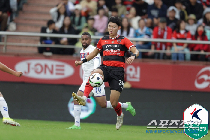 'Ji Dong-won Theater Goal'Suwon FC,'An Jae-jun Masugirl'Pohang and 1 to 1 draw...Three times in a row, it's over! Pohang'What a waste!3 consecutive wins'