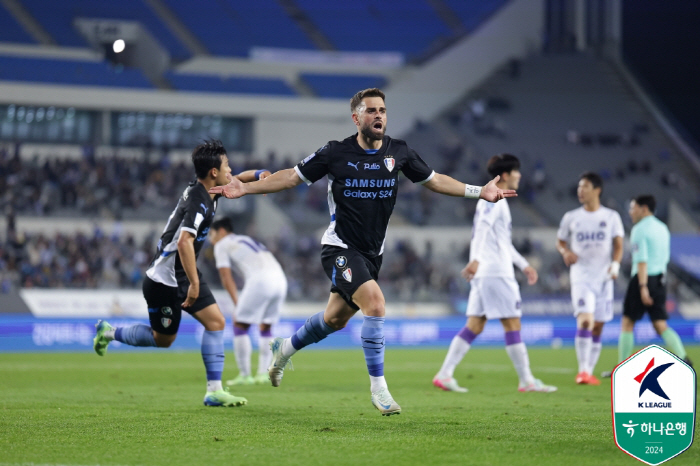 'Peter saved' Suwon Samsung out of 10,632 spectators caught FC Anyang 1-0 as natural enemy 'Hope for a promotion PO → Jump to 6th place!'