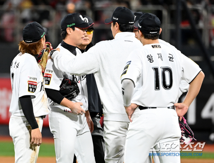 'LG PO goes 100%' Austin upset three-run  Son Joo-young 5.1 scoreless innings  Eli Tuhon's save LG, 6-5 come-from-behind victory. There is one win left for Daegu. Player Benjamin failed KT's cliff edge. 