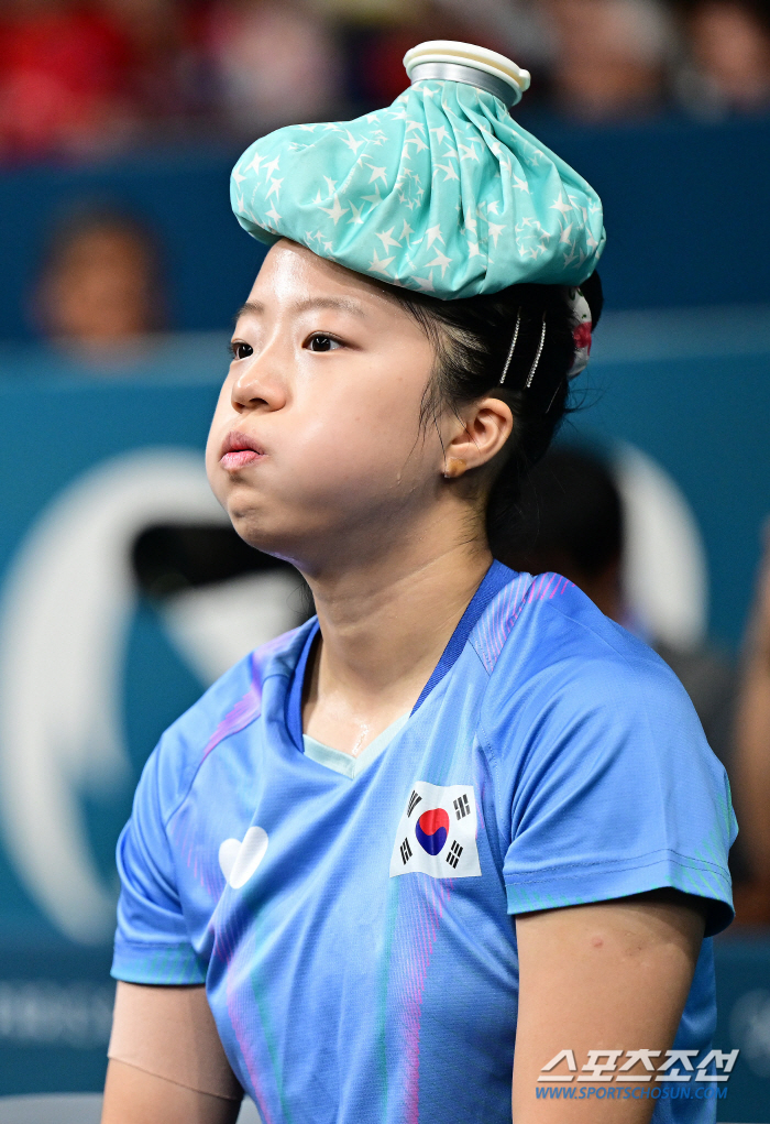 'Shin Yu-bin's injury fighting'Korean 女 table tennis loses 2-3 to India...a failure to advance to the semifinals 