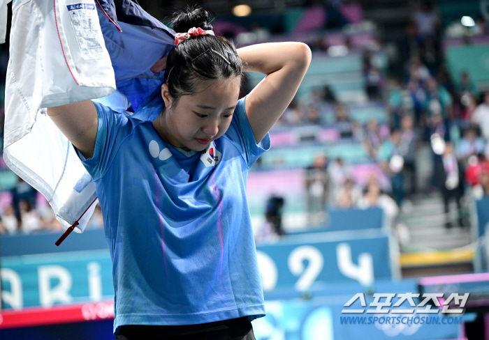 'Shin Yu-bin's injury fighting'Korean 女 table tennis loses 2-3 to India...a failure to advance to the semifinals 