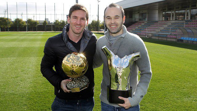 Tributes to a friend that Messi really admired...'Iniesta, you were a magical fellow'