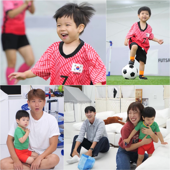 Jason ♥ Hong Hyun-hee's 子준 Jun Beom, a little shoot-dol was born..Energizer cutie (Sudol)