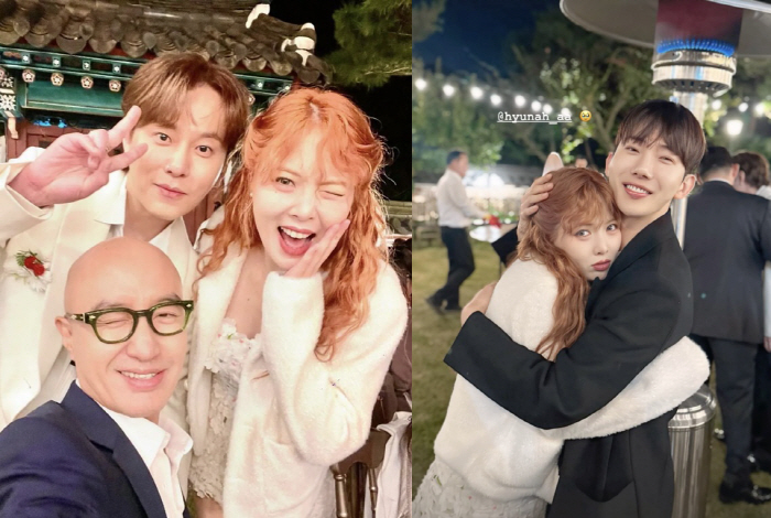  'Marriage'Hyun-ah wears a wedding dress ♥ Yong Jun-hyung and Kiss Um Jung-hwa → Jo Kwon and Hong Seok-cheon, congratulations