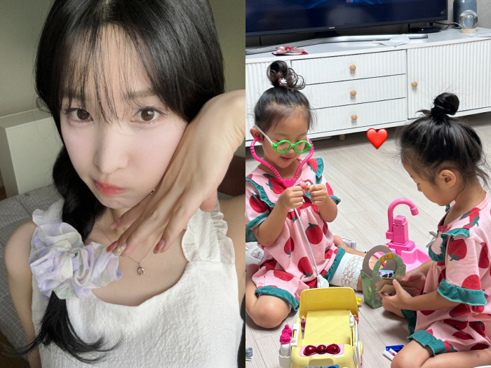 'Divorce Choi Min-hwan' Yul-hee, twin daughters and mother-daughter date..I can't stop laughing