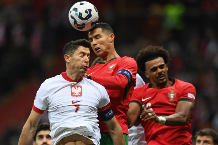 Ronaldo's score that won't stop, 133rd goal in 215th A-match! 906th goal in total...Portugal wins 3-1 over Poland