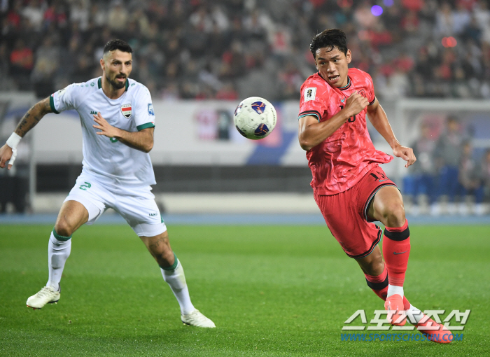 'Bae Jun-ho's 2nd consecutive AS→ Oh Se-hoon's debut goal' Hong Myung-bo leads Iraq 1-0 at home