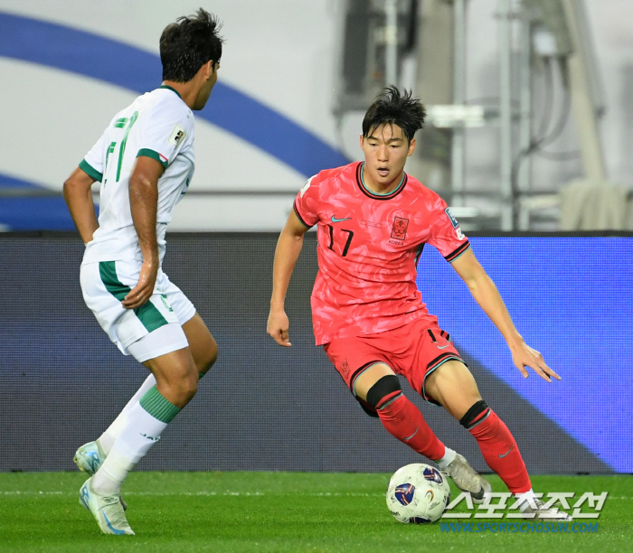 'Yongbyeongsul is crazy' Oh Se-hoon's A-match debut goal, Bae Jun-ho's 2G consecutive AS Korea lead 1-0 in the first half