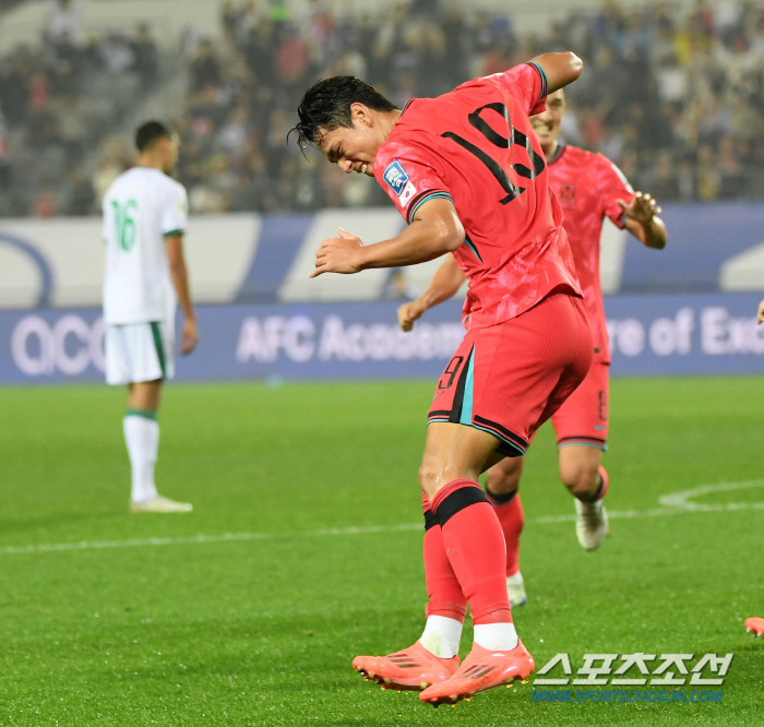 'Yongbyeongsul is crazy' Oh Se-hoon's A-match debut goal, Bae Jun-ho's 2G consecutive AS Korea lead 1-0 in the first half