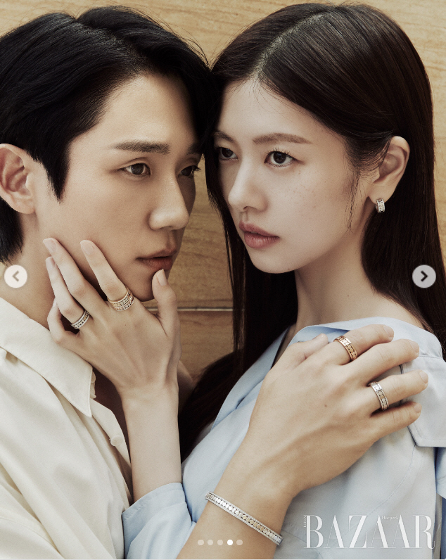 Jung Hae-in ♥ Jeong So-min's romantic relationship is rumored to be a couple's pictorial 'Super close in Bali' 