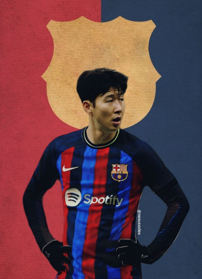 Son Heung-min's unusual move to Barcelona...Tottenham is also looking for a replacement instead of re-signing