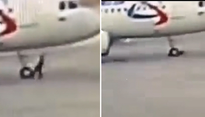 Miraculously Surviving the Wheel of a 78-ton Airplane'Feeling like a bone popping'