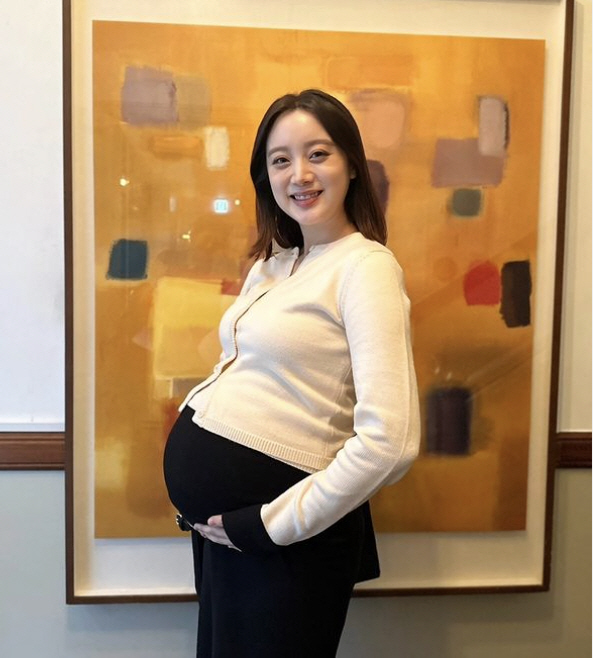 'Second Pregnancy' Wonder Girls Hyerim, 'D-line' which is much more than the first...'30 Weeks of Pregnancy ♥'